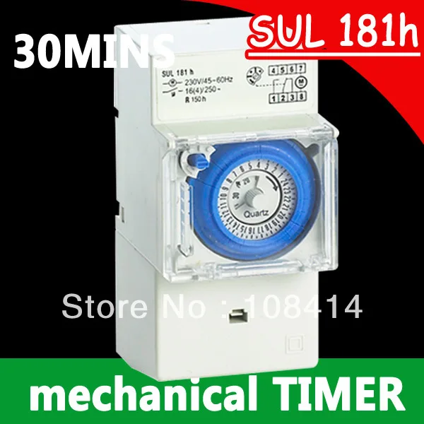 Buy Analog 24 hours Mechanical Timer Switch SUL181h