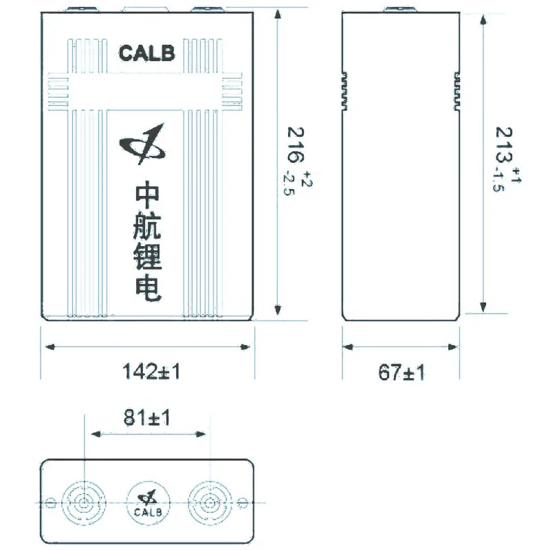 8 шт 100Ah 3,2 V 2C CA100FI CALB EV литий LiFePO4 батареи сертификаты UL, есть