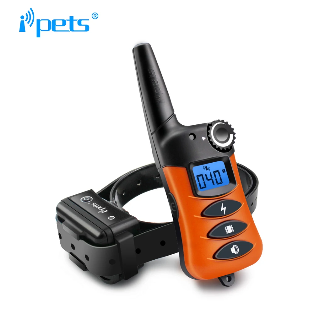 

Ipets 620-1 Anti Stop Barking Collar Waterproof And Rechargeable Electric Dog Training Collar 200m Remote Training Collar