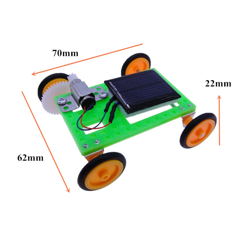 1 комплект Пластик Шестерни коробка DIY детский игрушечный автомобиль с питанием от солнечных батарей четыре колеса Модель ремесленничество школьная научный эксперимент набор инструментов