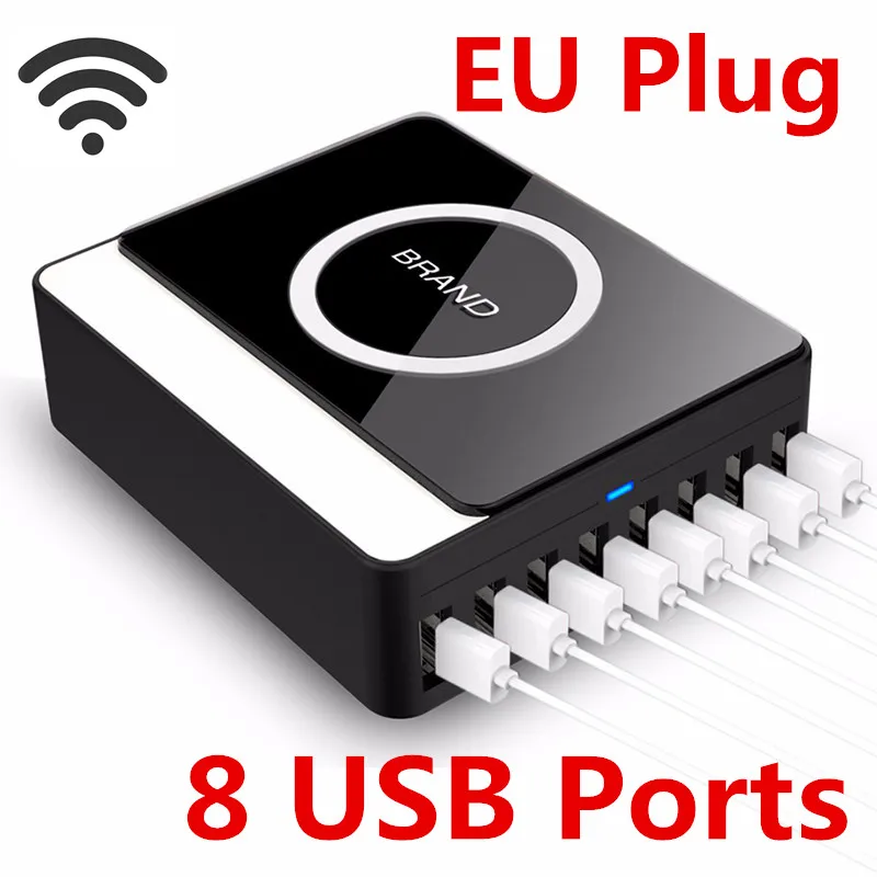 Smart Multuple Charger 8 Ports USB Wireless Mobile Phone