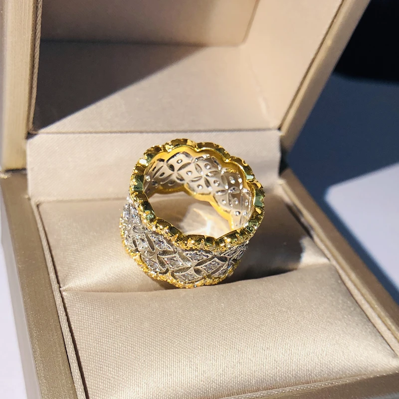 Anillo-de-circ-n-con-forma-de-corona-para-hombres-y-mujeres-joyer-a ...
