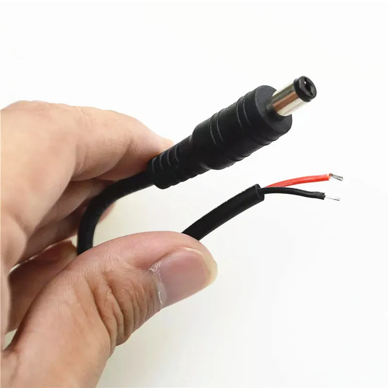 5 мм x 2 1 разъемы постоянного тока Удлинительный кабель питания 22AWG Женский штекер