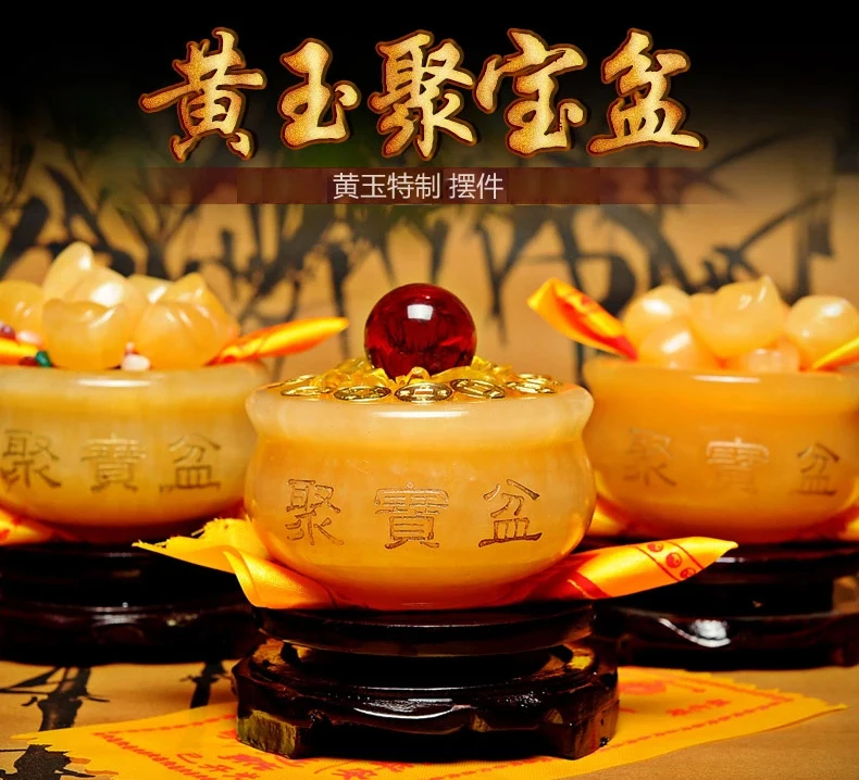 Tang Yue дома и золотые украшения cornucopia топаз украшение в виде хрустального шара фэн шуй офисные украшения деньги