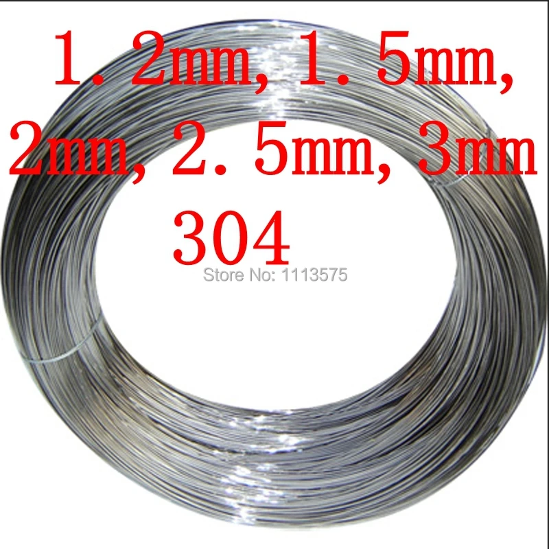 1.2mm to 3mm diameter,hard condition,DIY,304,321,316 stainless steel