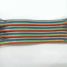 400 шт. dupont кабель Перемычка провода dupont линия мужчин и мужчин dupont линия 20 см 1 P диаметр: 2,54 мм