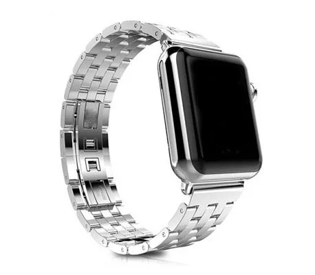 URVOI band for apple watch series 1 2 3 strap fashion luxury stainless steel strap for iWatch with metal buckle 38 42mm apple-bands-series- : image URVOI band for apple watch series 1 2 3 strap fashion luxury stainless steel strap for iWatch with metal buckle 38 42mm apple-bands-series-