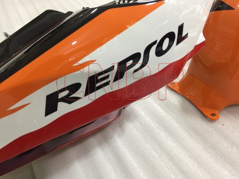 Пластик Обтекатели CBR 600 RR 2005-2006 Обтекатели Repsol CBR 600 RR 06 Пластик Обтекатели CBR 600 RR 2006 без краски