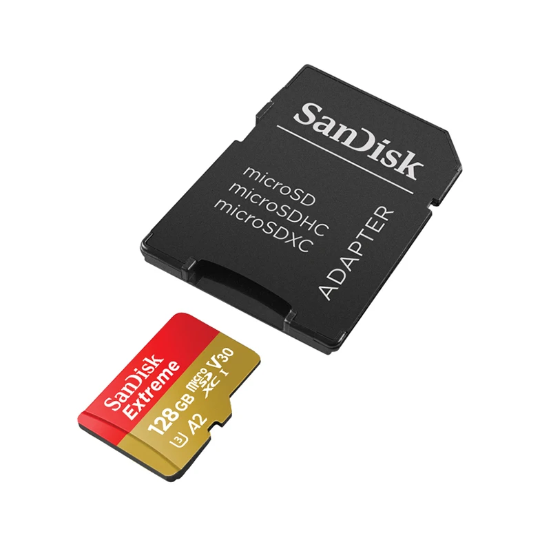 SanDisk Extreme/Ultra Micro SD 128GB 32GB 64GB 256GB 400GB Memory Card 32 64 128 GB Micro SD Card SD/TF Flash MicroSD U1/U3 4K
