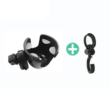 

Baby Stroller Bottle Cup Holder Big Black Hook Cart Universal Accessories Bottle Rack Hook Stroller Hook And Cup Holder In Stock