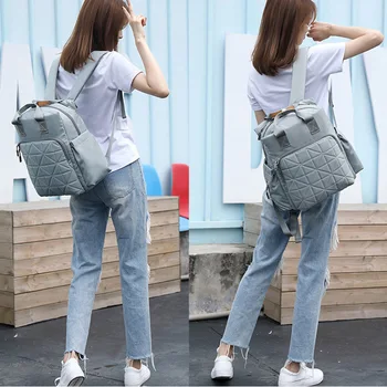 

Baby Diaper Bag Outdoor Travel Baby Nursing Bag for Backpack Waterproof Backpack Maternity Thermal Nappy Changing Backpacks Bags