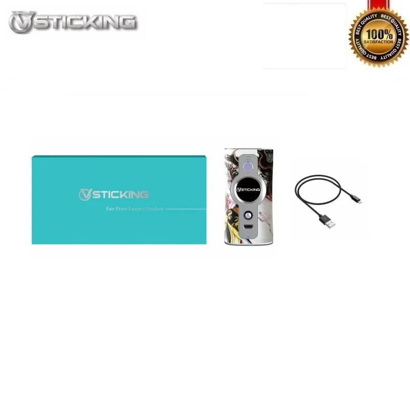 Оригинальный бокс мод VSTICKING VK530 200 Вт питание от двух аккумуляторов 18650 подходит