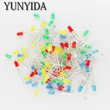 Best Offers 3mm light-emitting diode element package 3mmLED five kinds of commonly used component package for only 2.5 yuan for each 10 Best Offers 3mm light-emitting diode element package 3mmLED five kinds of commonly used component package for only 2.5 yuan for each 10