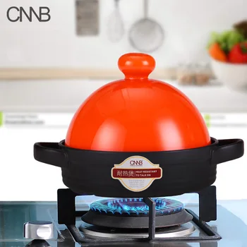 

Multi-functional tajine ceramic frying steaming casserole rice soup pan heat-resistant casserole earthenware cooking pot Tagine