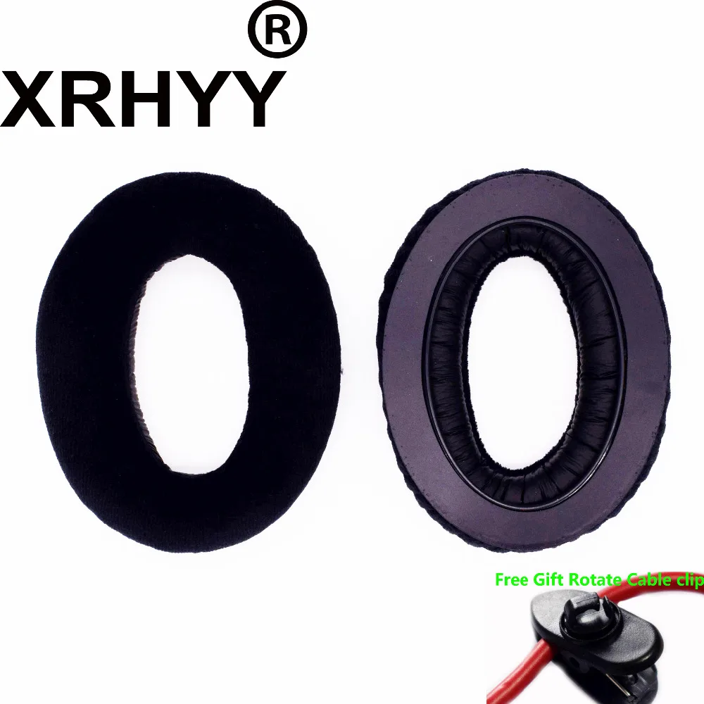 Сменные бархатные амбушюры XRHYY для наушников Sennheiser HD545 HD565 HD580 HD600 HD650 с бесплатным