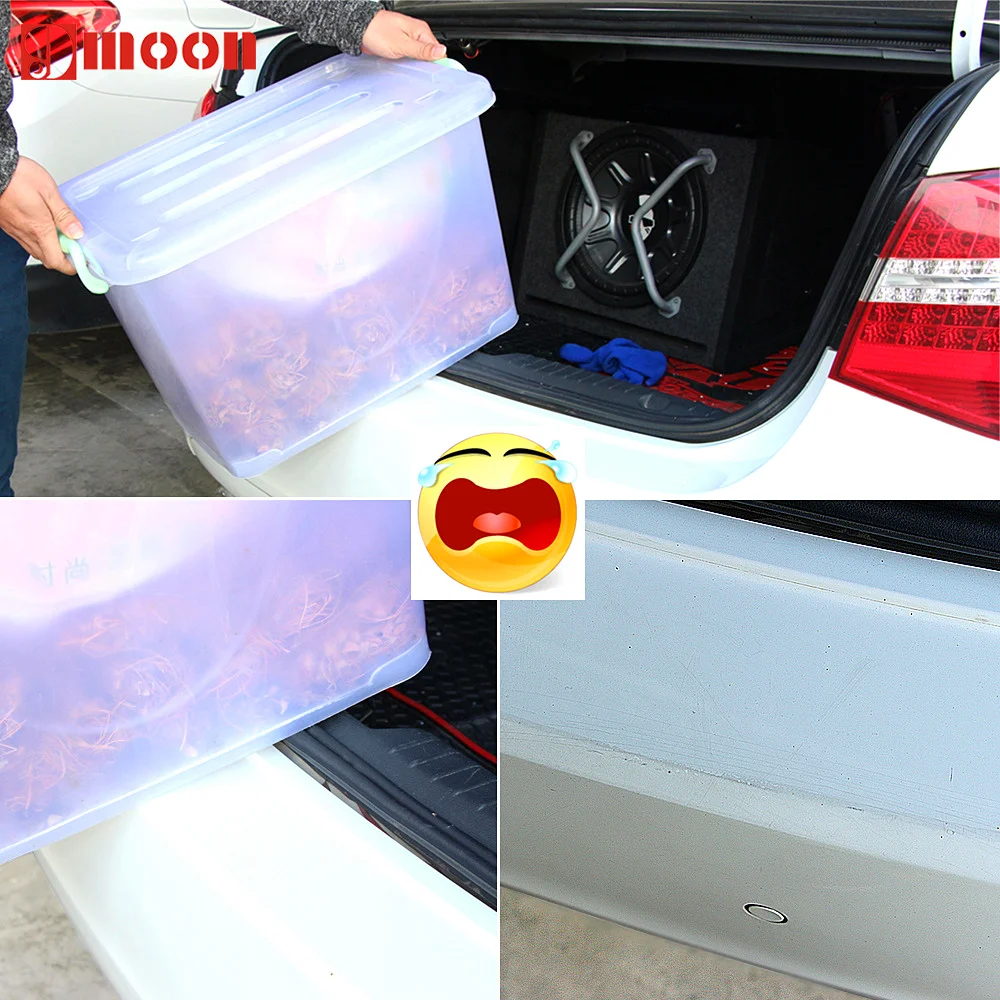 Car Rear Bumper Guard Car accessories stickers For Toyota Camry RAV4 Prado LandCruiser200 Corolla YARIS