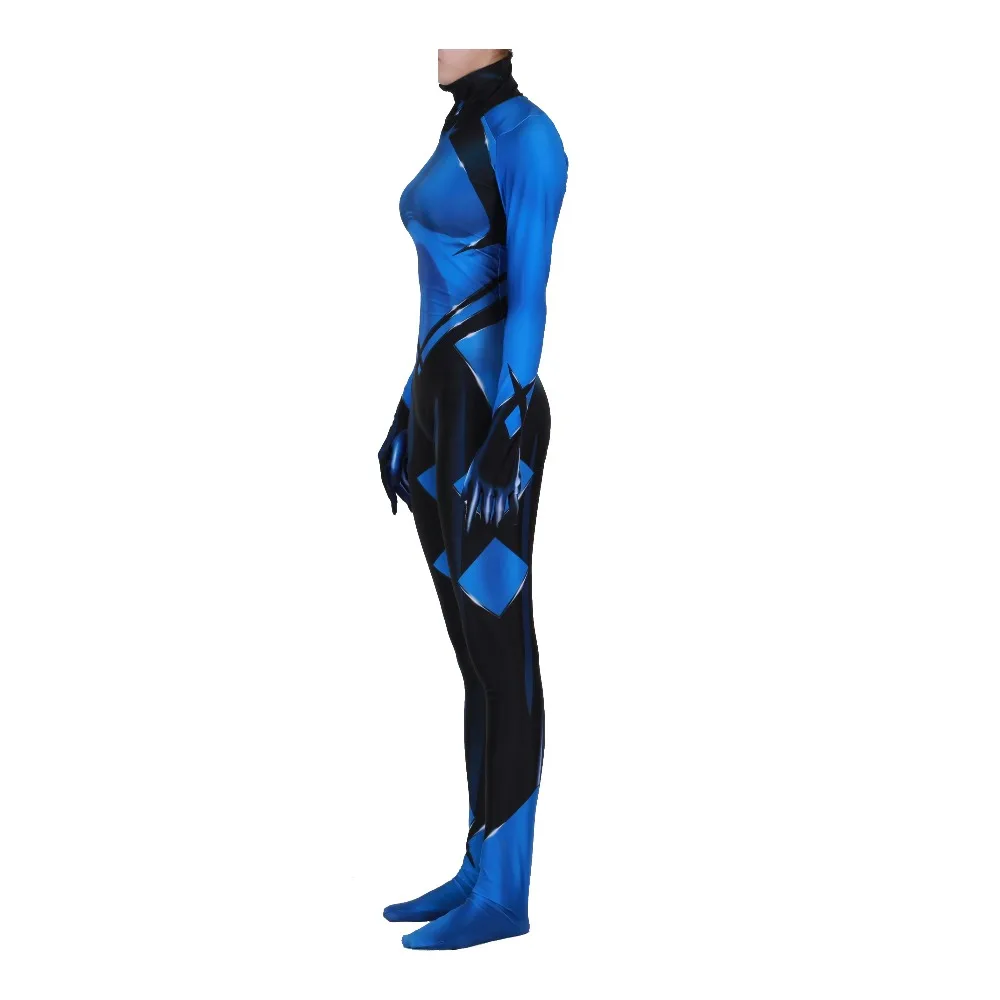 Японского аниме 3D для женщин DARLING в FRANXX 001 klaxosaur принцесса косплэй костюм Zentai Боди