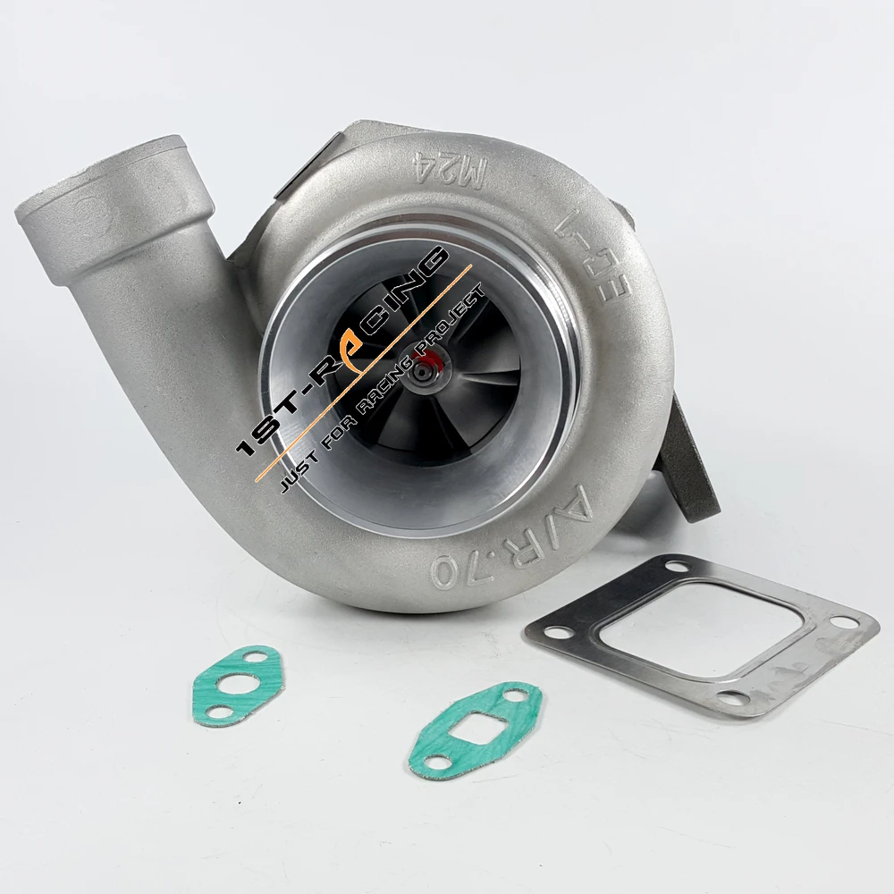 

T66 Turbocharger Turbine A/R .68 Comp AR .70 T4 flange water cold vband Turbo