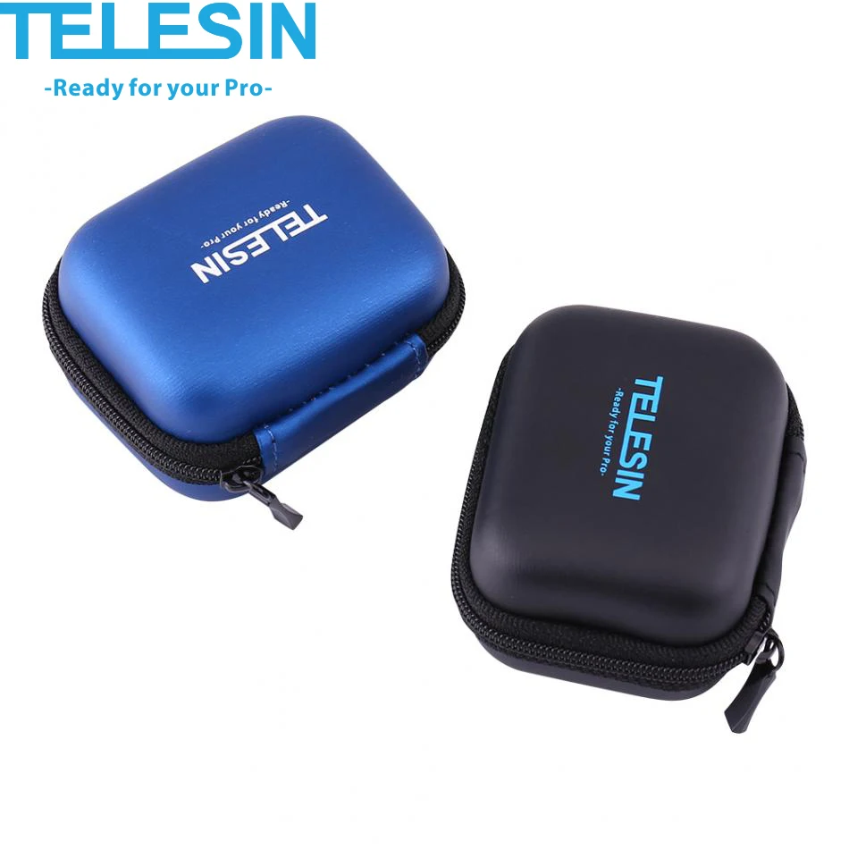 

TELESIN mini Portable Waterproof Action Camera Protective Case Bag Carrying Storage Box for Gopro Hereo 5/4/3+/2 for Xiaomi yi 2
