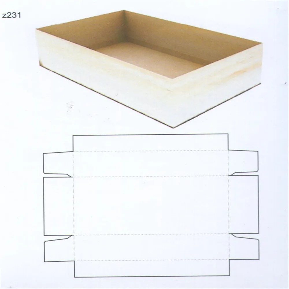 

Wood Cutting Die Cut for Gift Box 231# Making Steel Rule Dies Can Be Made As Your Shape and Size