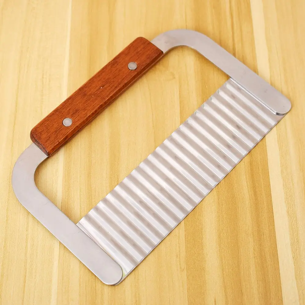 Buy Hardwood Handle Stainless Steel Knife Potato Chip