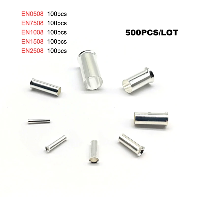tube bare cord end terminals EN0508++ EN2508