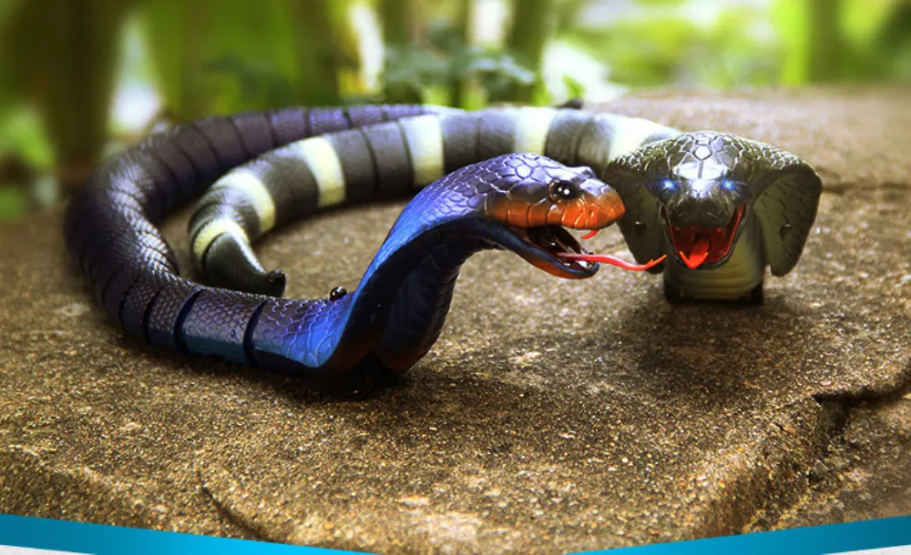 Новинка Rc змея Naja Cobra Viper пульт Дистанционного Управления Робот животное игрушка с USB кабелем Забавный ужасающий Рождественский подарок для детей