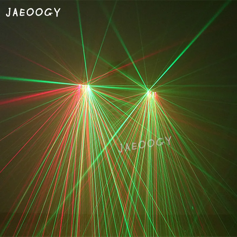 

Free Shipping High Quality Red Green Laser Gloves Halloween Party Glowing LED Clothing Accessories Night Arena Stage Laser Show