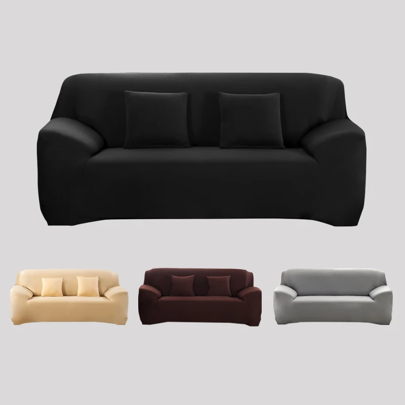 Solid Sofa cover Elastic Slipcovers for Armchairs Protector Sofa set