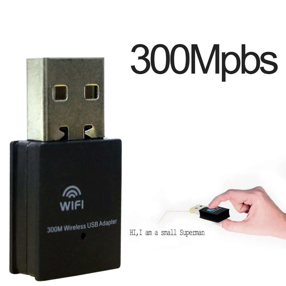300 Мбит/с 2 0 USB Wifi донгл 802.11N/G/B мини WiFi адаптер Беспроводная сетевая LAN Карта для