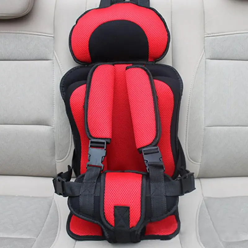 

7 Colors Universal Car Children Safety Seat Cotton Sandwich Fabric Safety Seat For 9 Mouths-4Y Children Brand New
