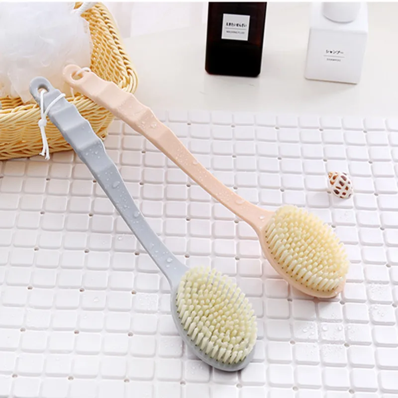 Long Handle Health Care Bath Brush For Bath Shower Bristle Brushes