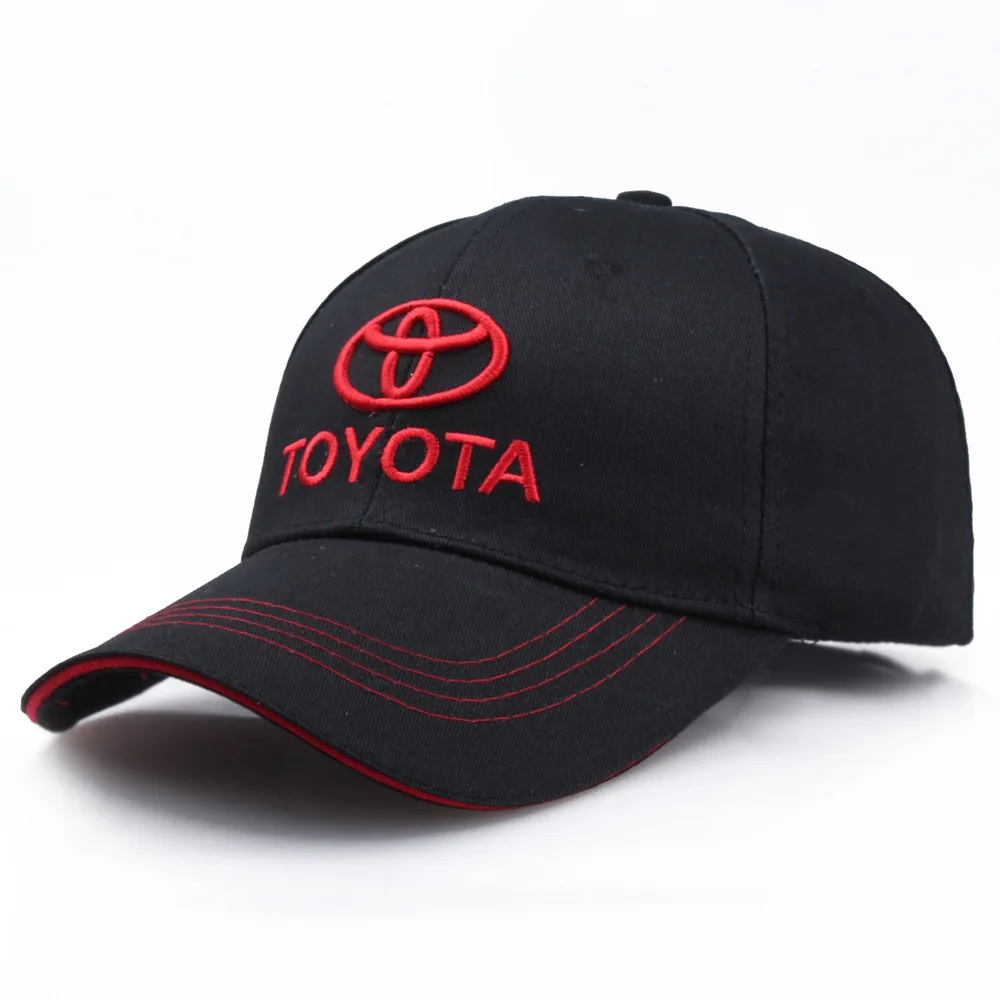 

2019 Baseball Cap Sports Racing Car Men's MotoGP 3D Embroidery Toyota LOGO Car Motocross Car Hats Racing F1 Motorcycle Sun Hat