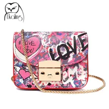 Alta Calidad Pequeño Mensajero de Las Mujeres Bolsos de Cuero de LA PU Famoso Diseñador de Marcas de Lujo Acolchado Bolso Crossbody de Las Mujeres Bolsos de Hombro