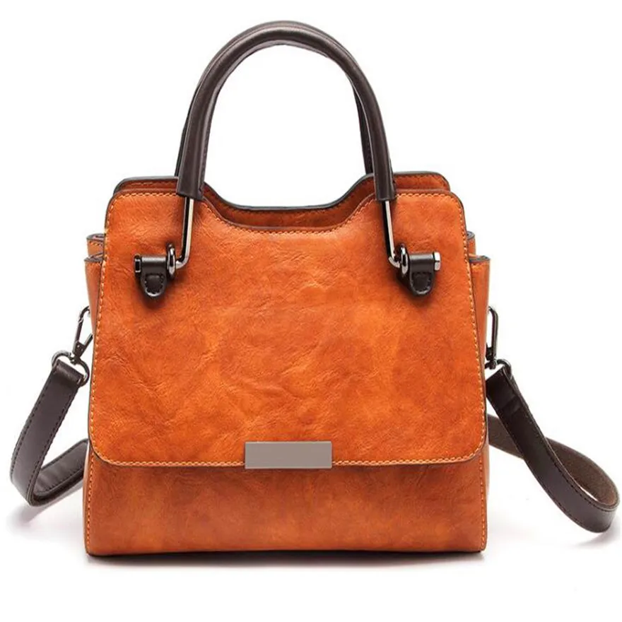

Side Bags Small For Ladies Preppy Style Brown Casual Vintage Handbags Women'S Cross Versatile General Commuter Bag Big Capacity