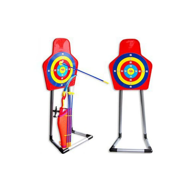 US $61.56 Shooting Game Infrared Sight Bow + Arrow + Target Sets Parent-child Toy Safe Fun Archery Sport Chil