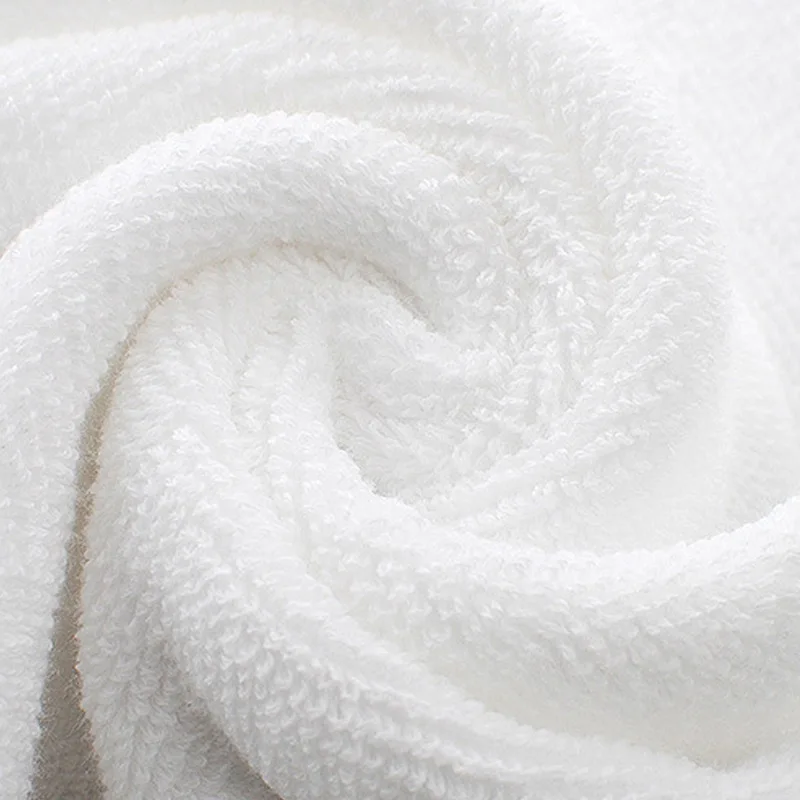 70x140 см гостиничное банное полотенце с вышивкой, белое банное полотенце, хлопок, Большое пляжное полотенце, Брендовое абсорбирующее быстросохнущее полотенце для ванной - Цвет: Белый