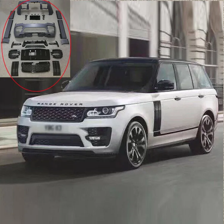 Для Land Rov Vogue upgrade tp SVO style body kit передний бампер задний и решетка PP 2013 ~ 2017 год|bumper