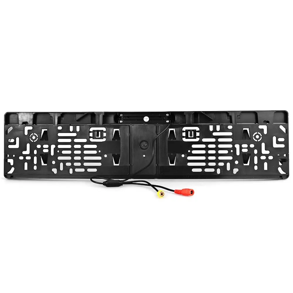 imágenes para EU Car License Plate Frame Cámara de Visión Trasera con Impermeable 4 Luz de la Visión Nocturna de 170 Grados Ángulo de Visión para Europa coches imágenes para EU Car License Plate Frame Cámara de Visión Trasera con Impermeable 4 Luz de la Visión Nocturna de 170 Grados Ángulo de Visión para Europa coches