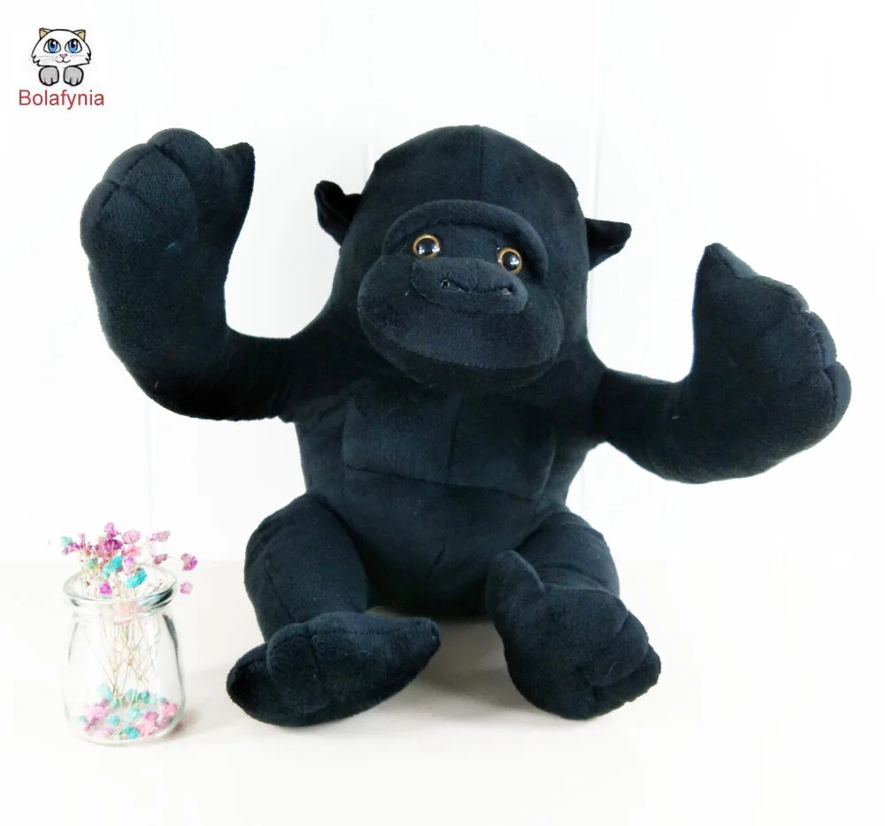 BOLAFYNIA черный орангутанг высокого качества детские плюшевые игрушки Kid Игрушка для Рождественский подарок на день рождения