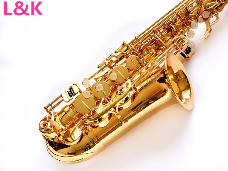 

Alto Saxophone instrument NEW FREE SHIPPING EMS UPS alto saxophone 54 E Alto Sax instruments playing professional gold