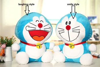 

stuffed toy , lovely smile , lauging Doraemon plush toy throw pillow Christmas gift h381