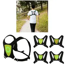 Светодиодный светильник указателя поворота светоотражающий жилет рюкзак беспроводной пульт дистанционного управления для ночного велоспорта BB55