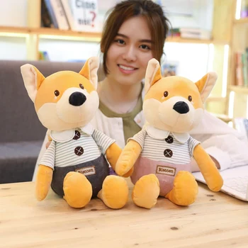 New hot 30cm/40cm Plush Toys Cute Fox Eddy Plush Stuffed Animals Toys Doll Soft Toy Brinquedos for Children Kids Christmas Gift 220cm stuffed animals giant removable crocodile doll for decorative pillows kids toys valentines day gift juguetes brinquedos