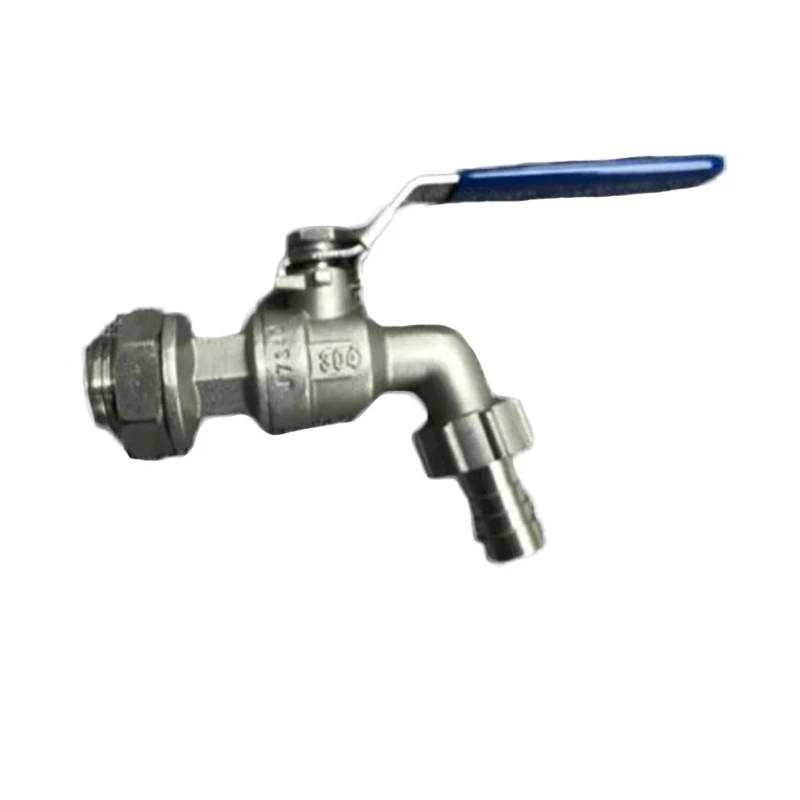 

Stainless Steel BALL VALVE 1/2 BSP 12.7mm Barb Beer Brewing Homebrew With Nut