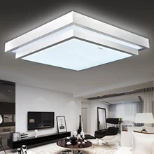 Popular 300mm square ceiling lamp 12W led lampshade ceiling light study foyer balcony lighting