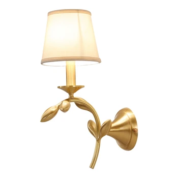 

Nordic LED Wall Lamp Copper LED Corridor Indoor Wall Lights & Lighting Bedroom Bedside Sconce Light Hanging Lamps Decor Fixtures