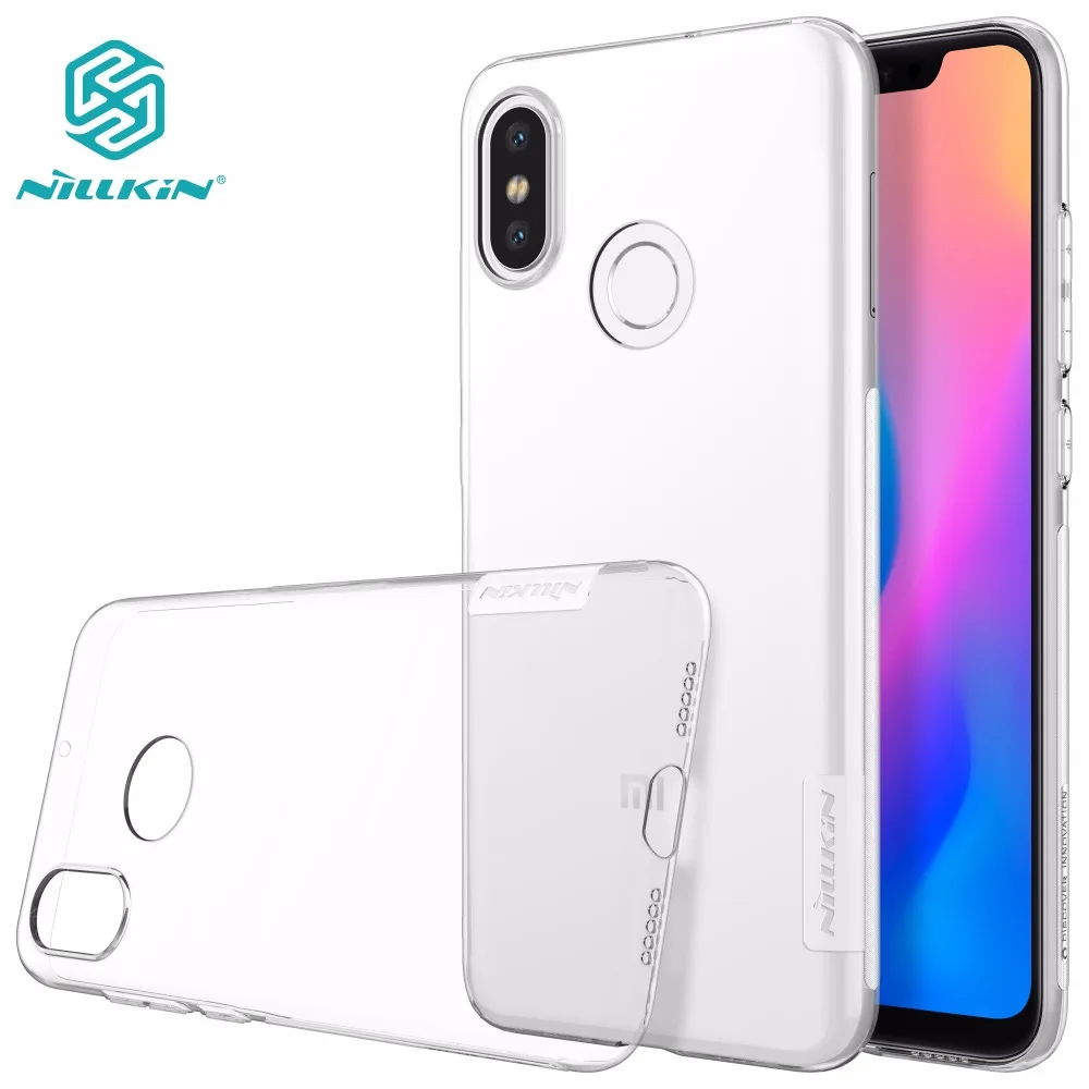 

xiaomi mi8 case NILLKIN Nature TPU Transparent Clear Soft Back cover case for xiaomi mi 8 SE S mi6 with retailed package
