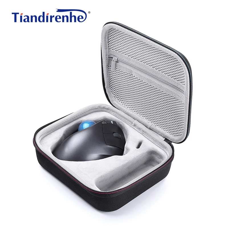 

Newest Hard Case for Logitech MX Ergo Advanced Wireless Trackball Mouse Pouch Box Case EVA Travel Protective Storage Bag Cover