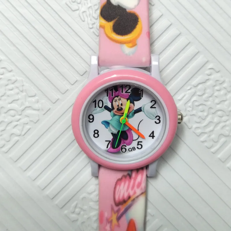 

Cool Mickey Mouse Baby Watch for Children Boys Girls Leather Life Waterproof Digital Watches for Kids Christmas Gift Wristwatch